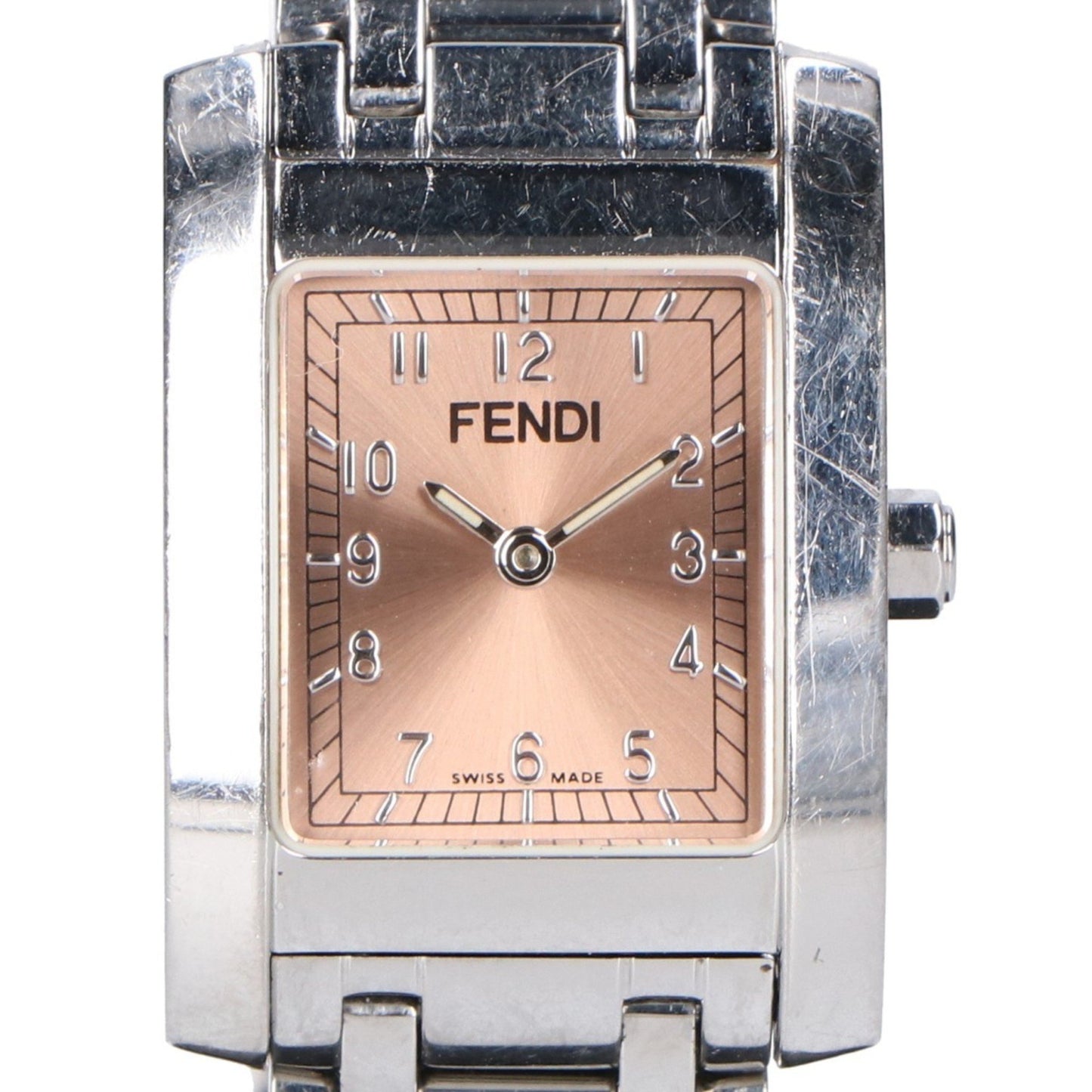 Fendi 076-7000L-840 Classico Square Face Quartz Watch