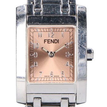 Fendi 076-7000L-840 Classico Square Face Quartz Watch