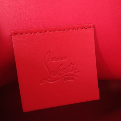 Christian Louboutin Sky Pouch Fa7369 Leather Sequin Black Shoulder Bag 1348Christian