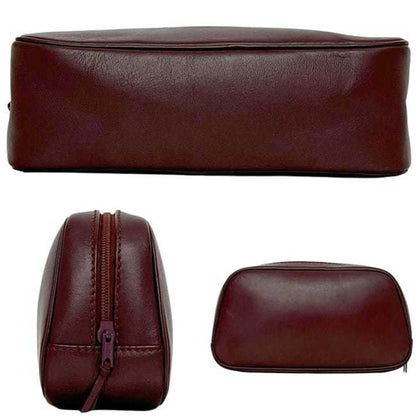 Cartier Mini Pouch Ec-24379 Bordeaux Must Leather