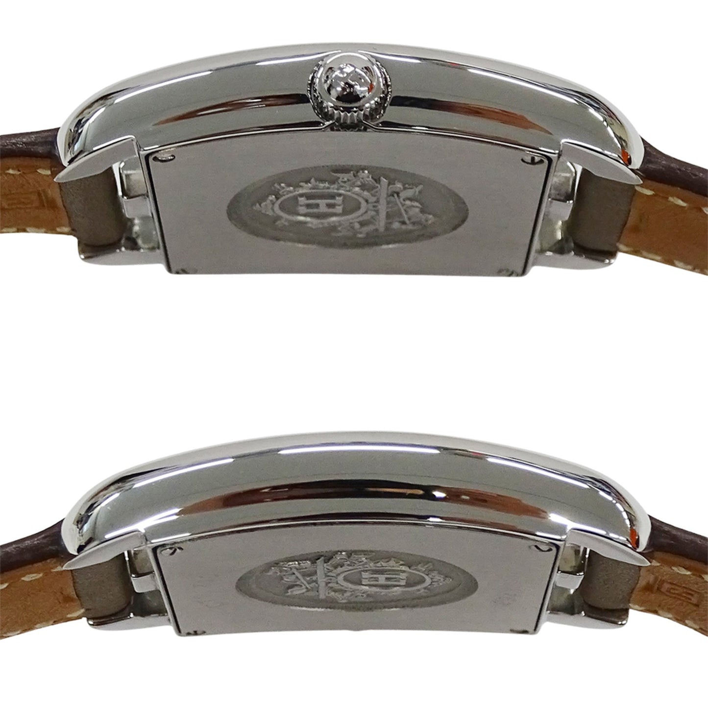 Herms Cape Cod Date Quartz Watch For Men