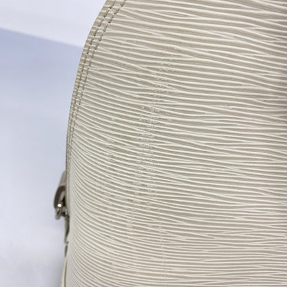 Louis Vuitton Epi Alma Pm Handbag M4030J White Leather