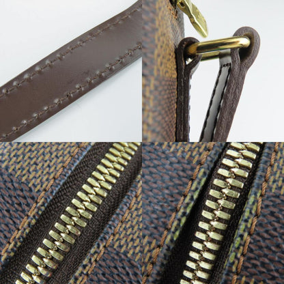 Louis Vuitton Shoulder Bag Ipanema Pm N51294 Damier Ebene Brown
