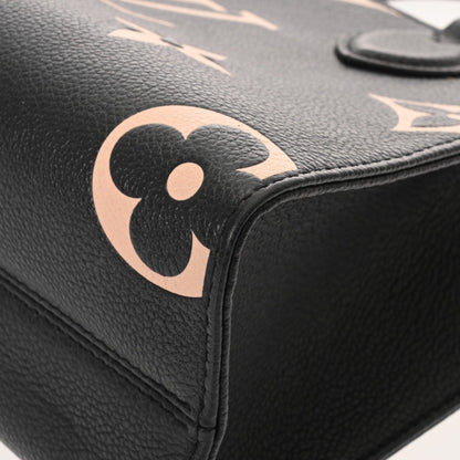 Louis Vuitton Louis Vuitton Monogram Empreinte On The Go Pm 2Way Black/Beige M45659