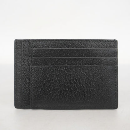 Gucci Business Card Case 722734 Leather Black