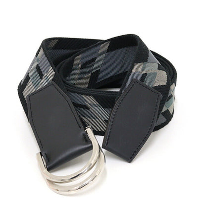 Hermes Herms Double D-Ring Canvas Belt