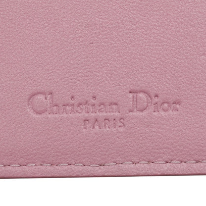 Christian Dior Dior Cannage Lady Business Card Case In Black