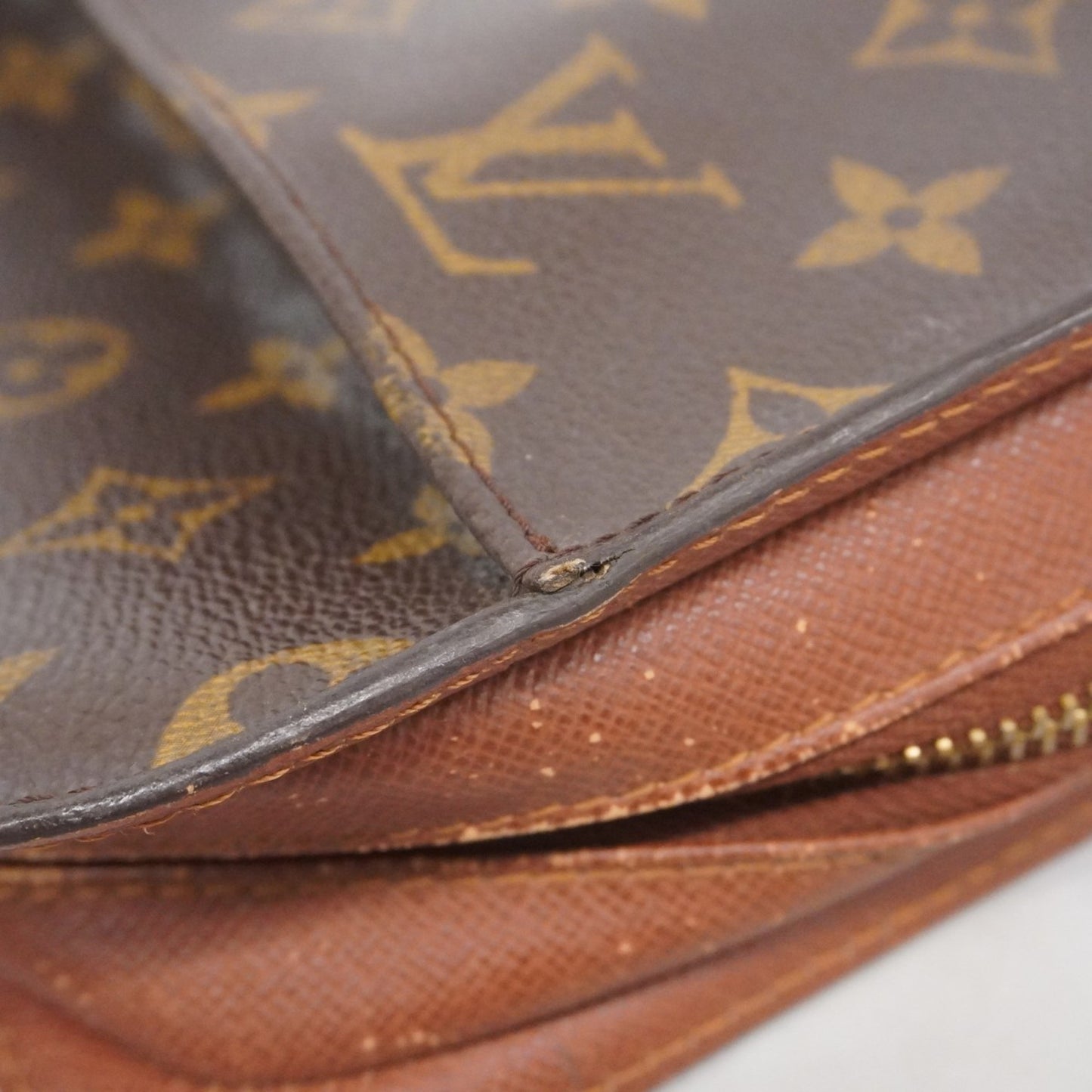 Louis Vuitton Monogram Orsay Clutch Bag M51790 Brown