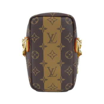 Canvas Louis Vuitton Shoulder Bag Coated
