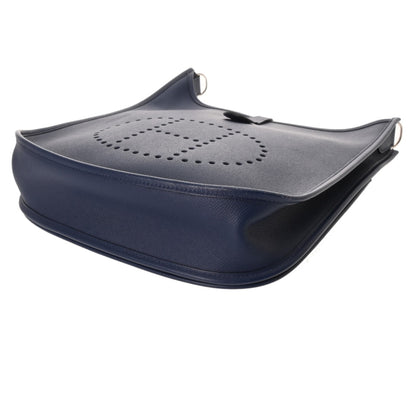 Hermes Evelyn 3 Pm Blue Ankle Q Stamp (Circa 2013)