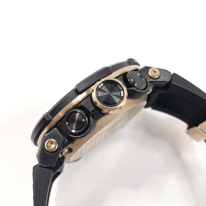 Casio G-Shock G-Steel Gst-B200X Watch Stainless Steel/Rubber Black Solar Dial