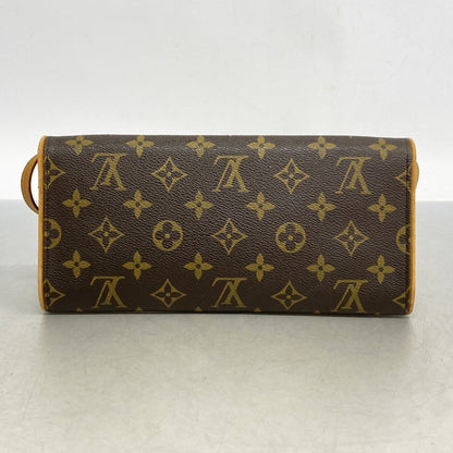 Louis Vuitton Monogram Pochette Twin Gm Shoulder Bag M51852 Brown
