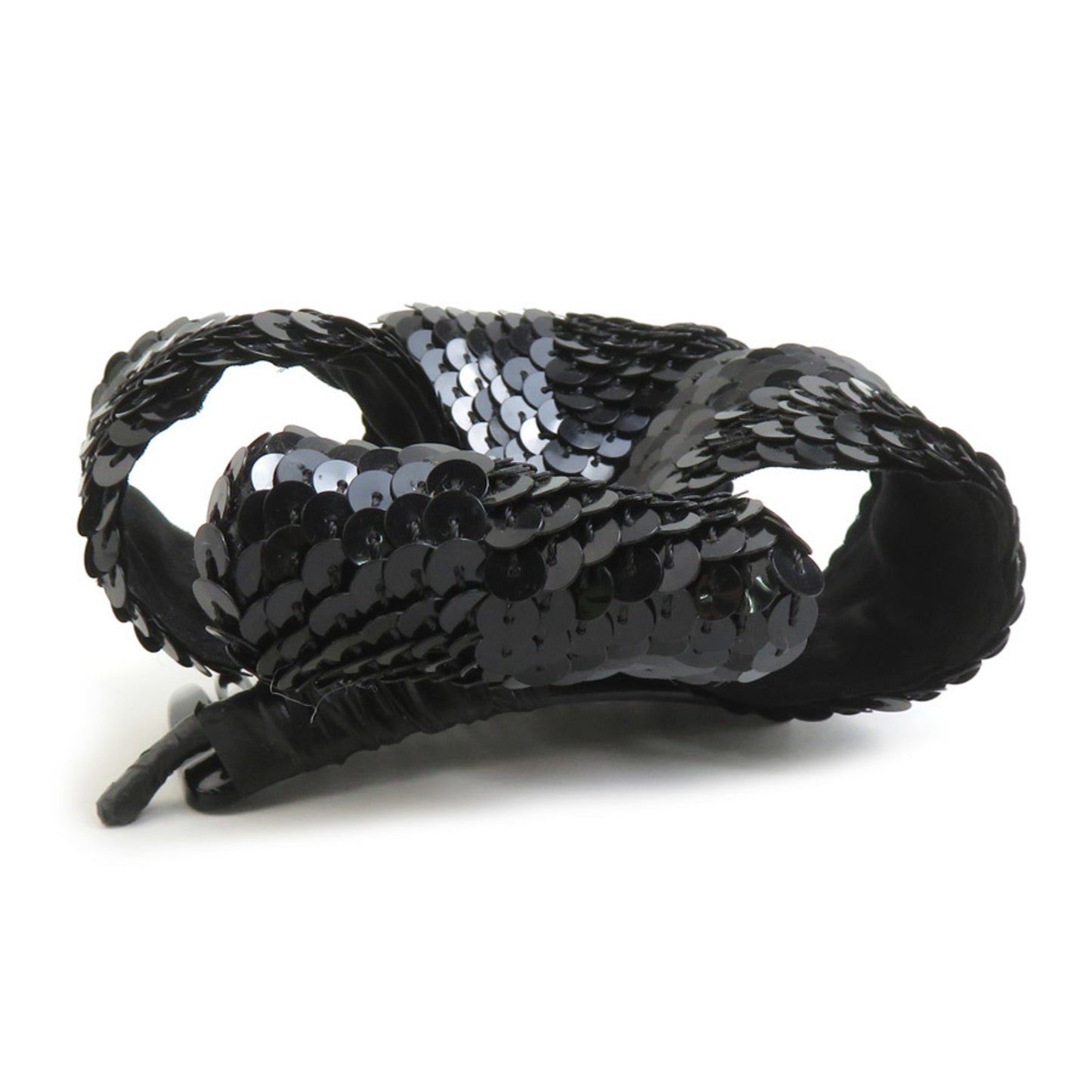 Chanel Hair Accessory Kanzashi (Semi-Perfect Hairpin) In Black