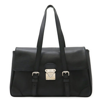 Louis Vuitton Epi Segur Mm Shoulder Bag In Black Leather (Noir) M58862