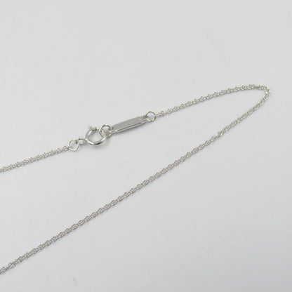 Tiffany & Co. T Smile Small Pink Sapphire Necklace