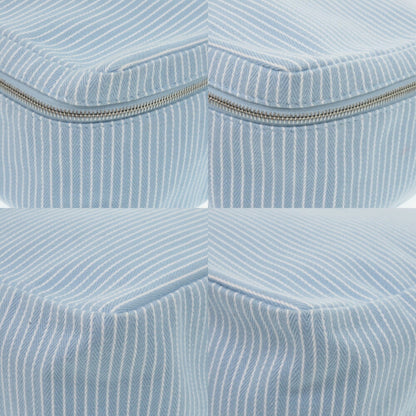 Hermes Like New Herms Cabriole To-Go Mm Cotton Pouch In White