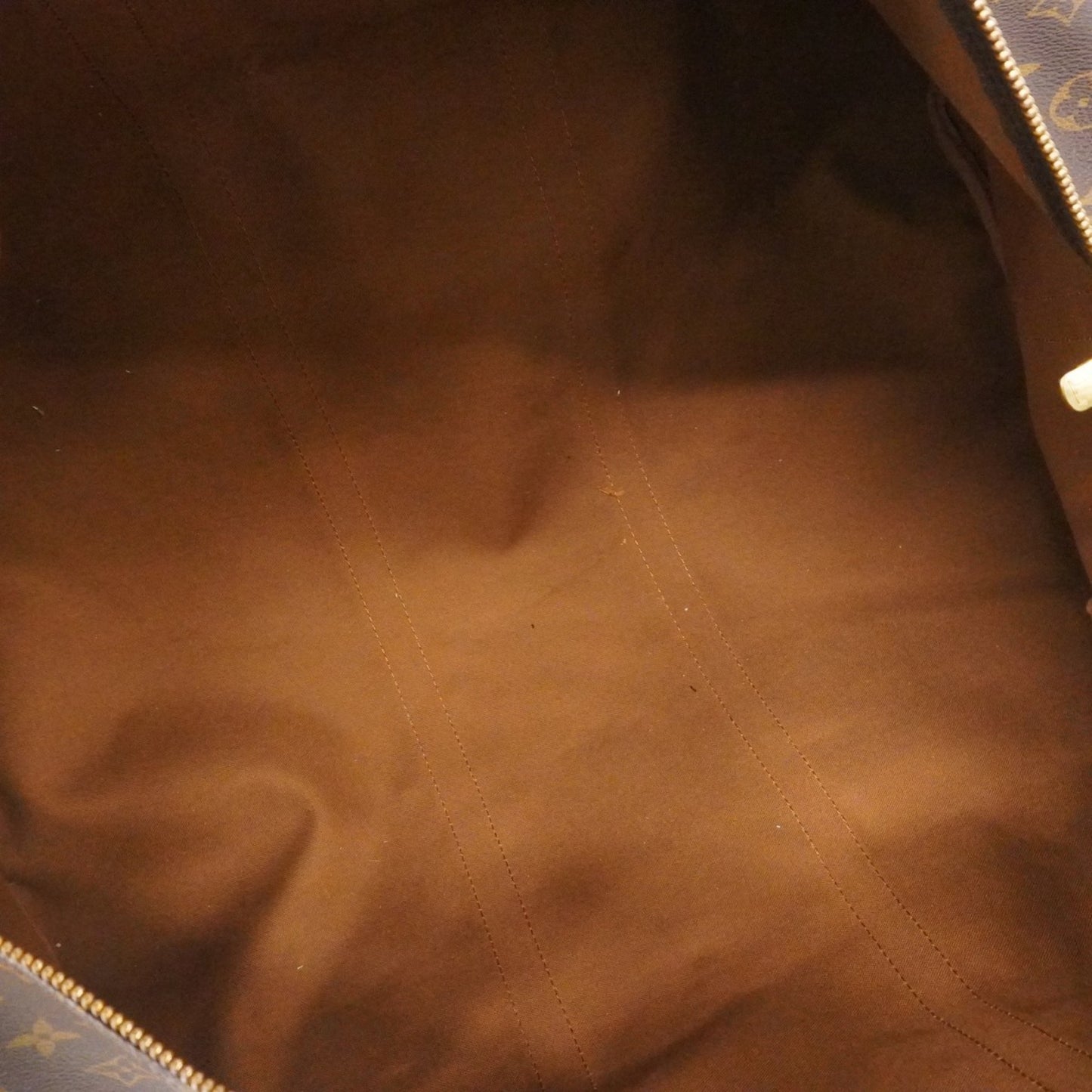 Louis Vuitton Monogram Keepall Bandouliere 60 Boston Bag M41412 Brown