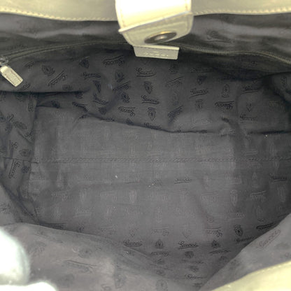 Gucci 211944 Tote Bag Handbag Guccissima Sukey Leather White Ivory