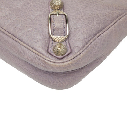 Balenciaga Giant Hip Shoulder Bag 237203 Purple Leather