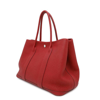 Hermes Tote Bag Garden Pm Rouge Cazac Negonda X Stamp