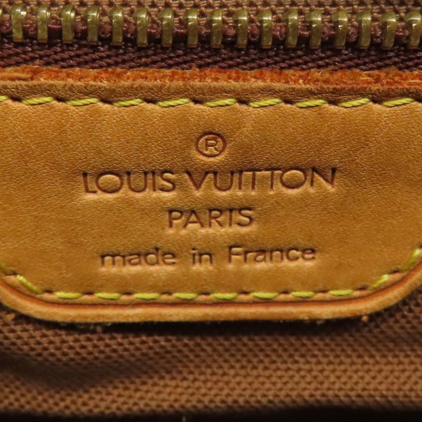 Louis Vuitton M51148 Cabas Piano Tote Bag In Monogram Canvas