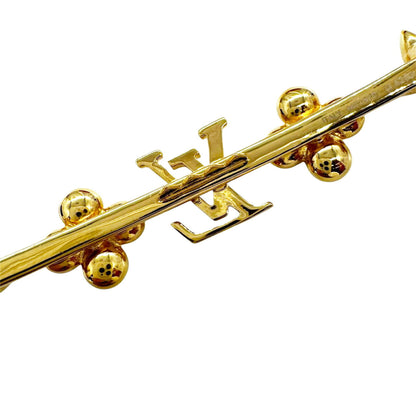 Louis Vuitton Baby Louis Barrette Hair Clip Gp M01670 Le5203