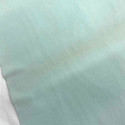 Hermes Large Muffler Light Blue Cashmere 100% Hermes Long Embroidery