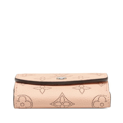 Louis Vuitton Monogram Mahina Portefeuille Iris Xs Tri-Fold Wallet M67499 Magnolia Pink Leather