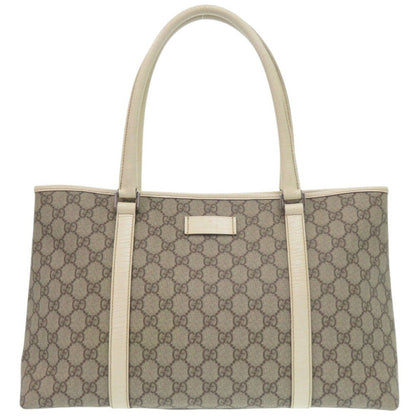Gucci 114595 Pvc Beige Tote Bag 0451Gucci