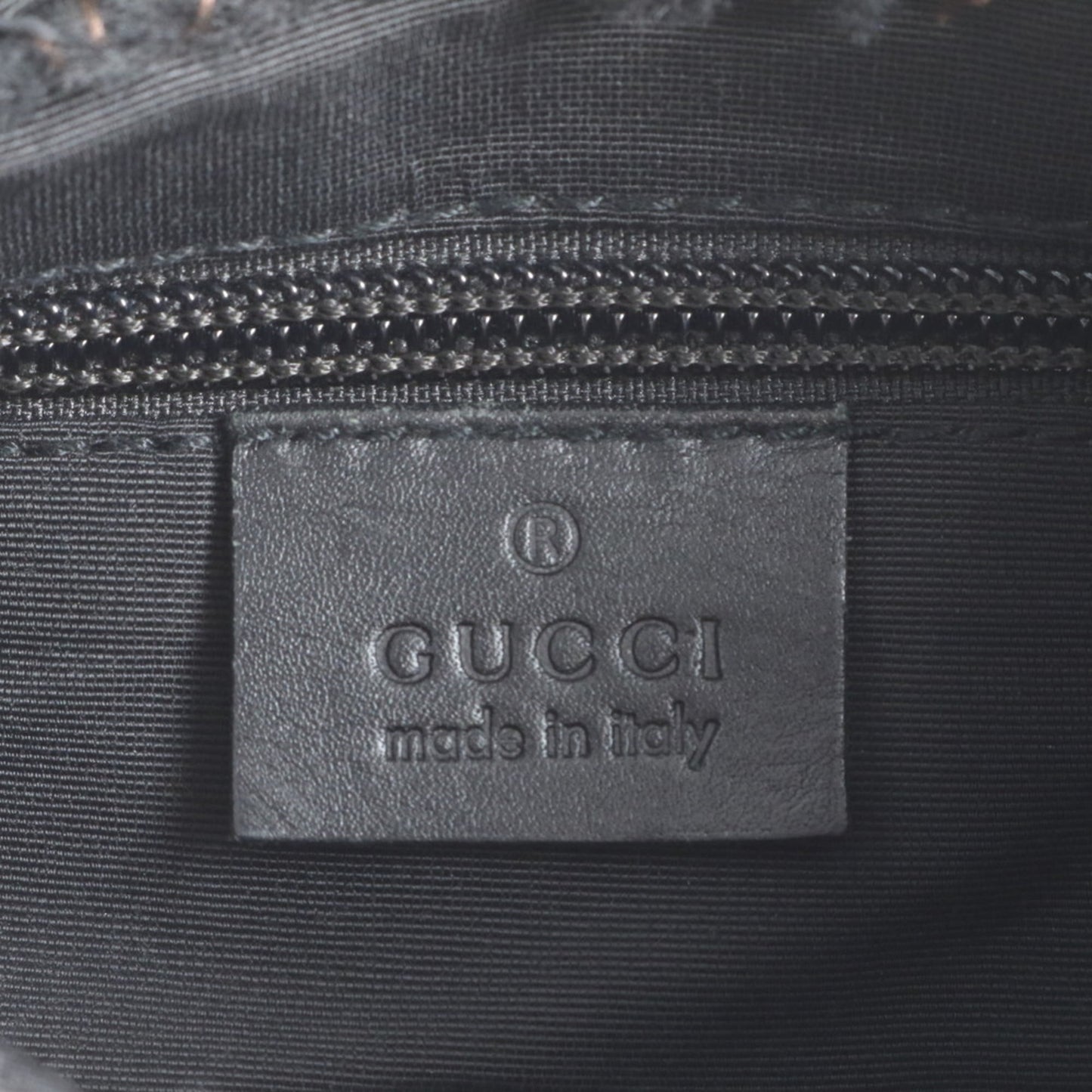 Gucci Gg Canvas 019-0537 Leather Shoulder Bag