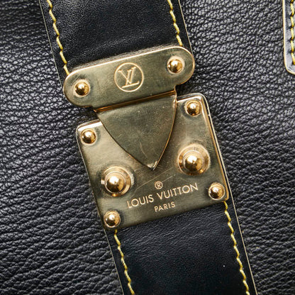 Louis Vuitton Suhali Angnieux Pm Handbag M91805 Black Leather