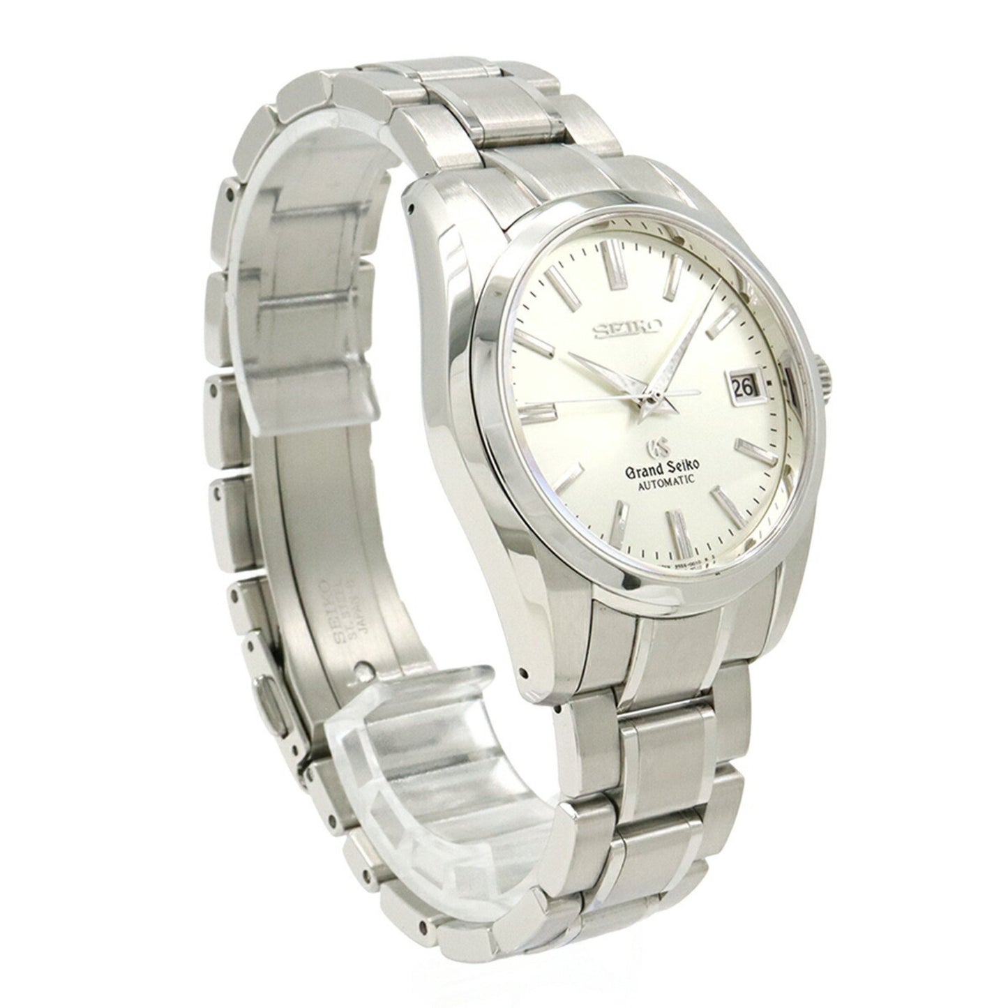 Seiko Grand Seiko Gs Silver Dial Stainless Steel
