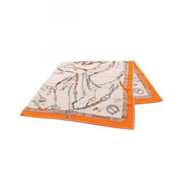 Hermes Herms Carr Jean 140 Les Chevaux Dechaines Scarf