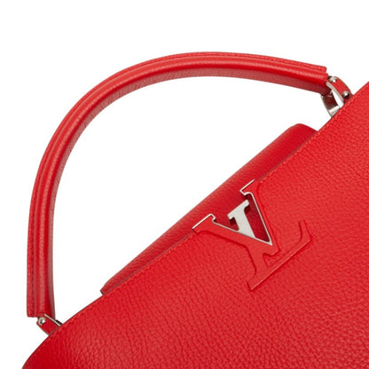 Louis Vuitton Capucines Mm Handbag M94631 Coquelicot Red Leather