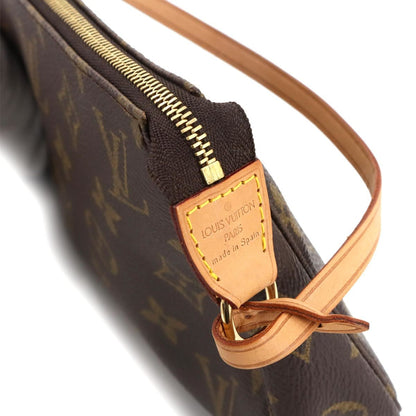 Louis Vuitton Monogram Pochette Accessoires Handbag M51980 Brown