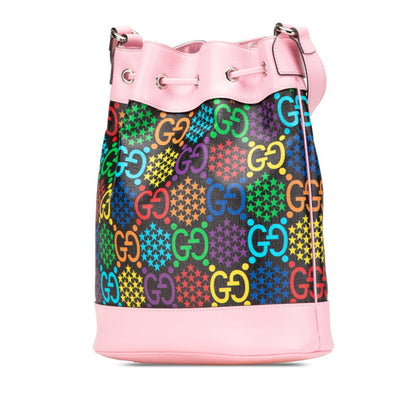Gucci Gg Psychedelic Crossbody Shoulder Bag 598149 In Black