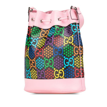Gucci Gg Psychedelic Crossbody Shoulder Bag 598149 In Black