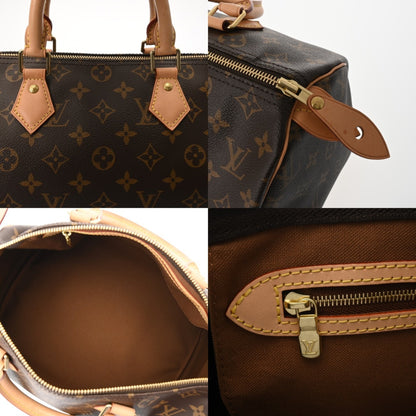 Louis Vuitton Monogram Speedy 30 New Model Brown M41108