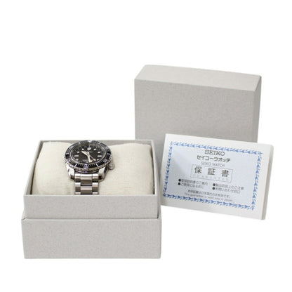 Seiko Prospex Divers Gmt Watch Stainless Steel 6R54-00D0 Automatic