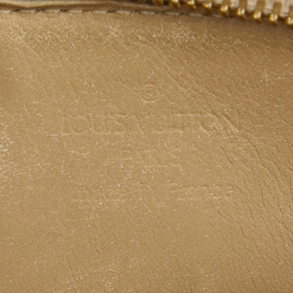 Louis Vuitton Monogram Vernis Lexington Shoulder Bag/Mini Handbag/Pouch M91010 Beige/Yellow Patent