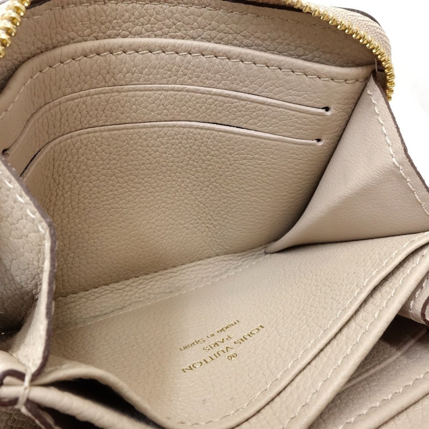 Louis Vuitton Louis Vuitton Wallet/Coin Case M80100 Zippy Coin Purse Lockme Taurillon Leather