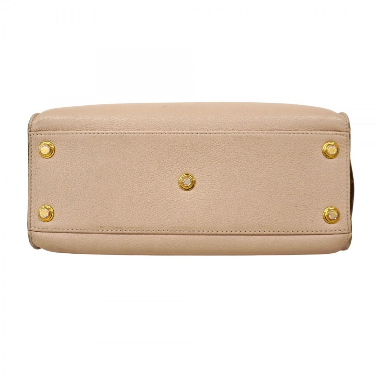 Louis Vuitton Monogram On My Side Handbag M58485 Greige Brown 2-Way Bag