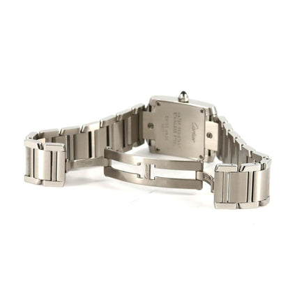 Cartier Tank Franaise Sm W51008Q3 Stainless Steel Quartz Watch