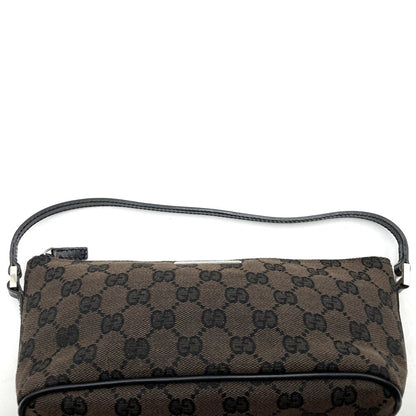 Gucci 002058 Pouch Gg Canvas Brown/Black