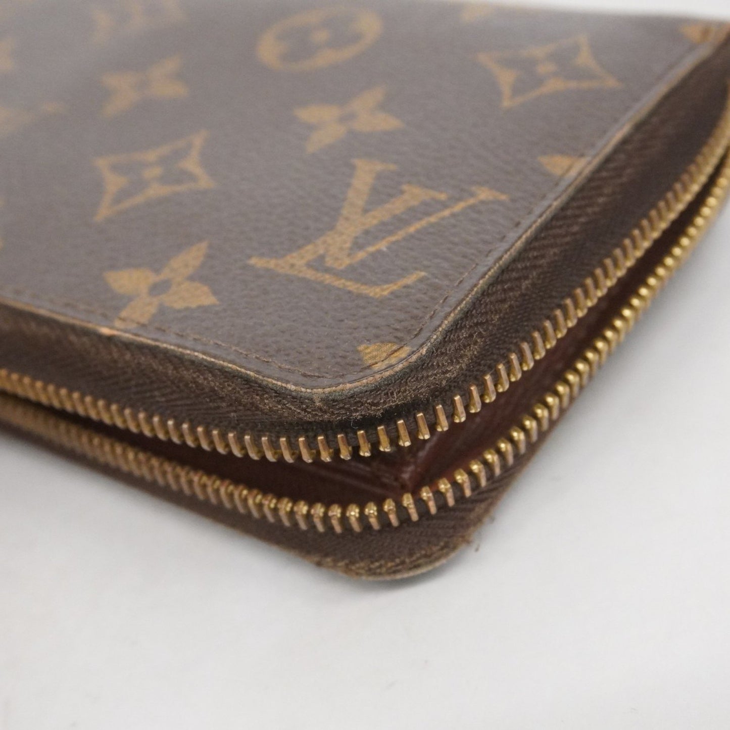 Louis Vuitton Monogram Zippy Wallet M60017 Brown