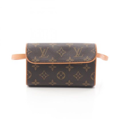 Louis Vuitton Florentine Pochette Waist Bag/Body Bag In Coated Canvas And Leather With Monogram