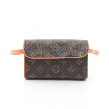 Louis Vuitton Florentine Pochette Waist Bag/Body Bag In Coated Canvas And Leather With Monogram