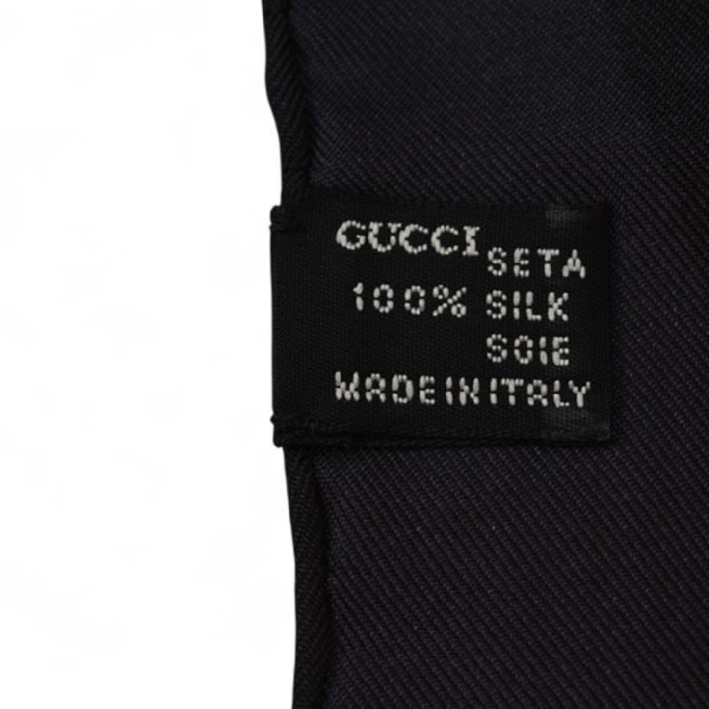 Gucci Scarf Muffler Gucci Large Belt Motif Black Multi