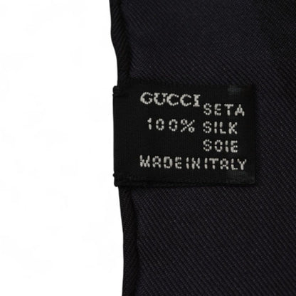 Gucci Scarf Muffler Gucci Large Belt Motif Black Multi