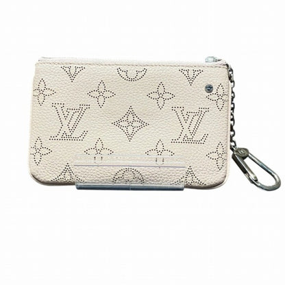 Louis Vuitton Monogram Mahina Pochette Cle Wallet/Coin Case Magnolia M69508 Accessories